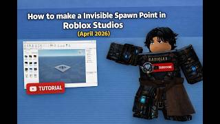 How to make a Invisible Spawn Point in Roblox Studios! [April 2026]