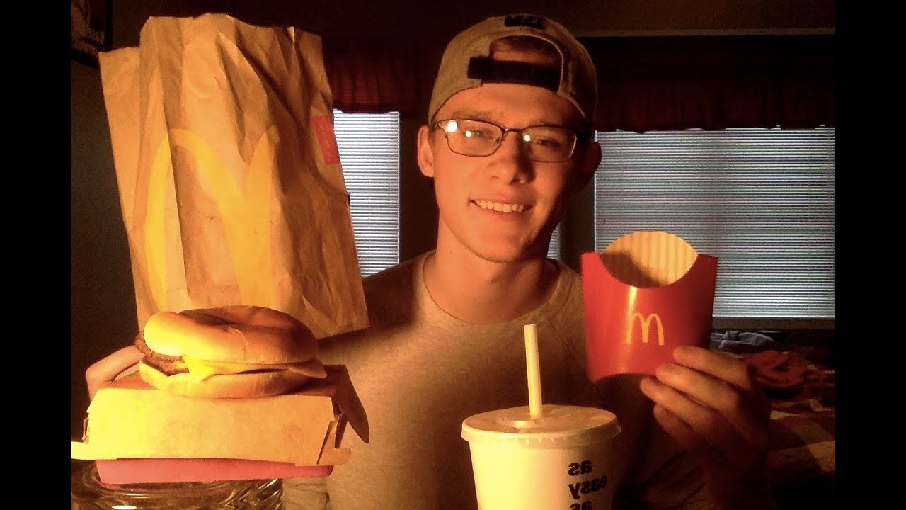 ASMR Eating Mcdonalds~Ramble