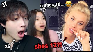 Asian Siblings Try Guess Her Age Challenge (impossible!)