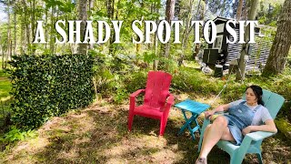 Making A Shady Spot To Relax