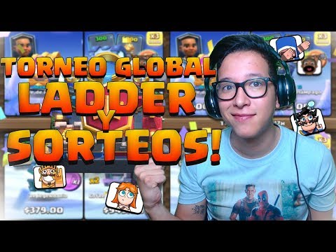 ABRIENDO TODOS LOS COFRES DEL TORNEO GLOBAL + SORTEO !😎 | CLASH ROYALE 🔥