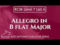Allegro In B Flat Major By José De Seixas RCM Level 7 List A 2015 Piano Celebration Series