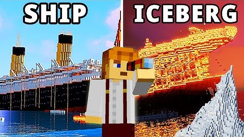 200 Players Simulate the Titanic in Minecraft