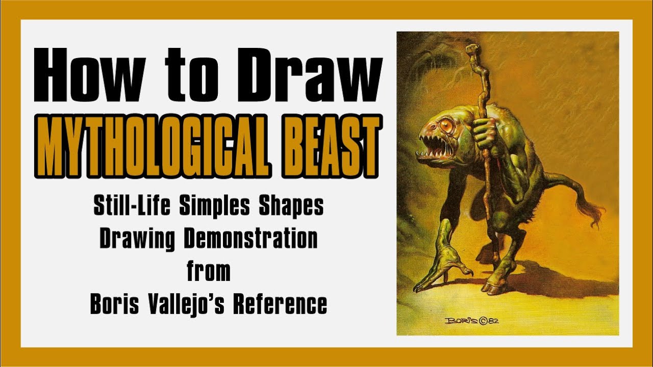 How to Draw -- How to Make a Simplified Version of Boris Vallejo's ...