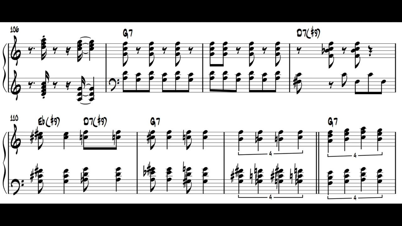 Chick Corea - All Blues - Transcription (Intro and Solo)