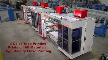 Royfen - Adhesive Tape Flexo Printing Machine | Prints on All Materials