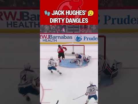 Jack Hughes has UNREAL HANDS 🧤