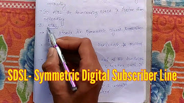 ADSL  &  SDSL  Short Notes On Asymmetric And Symmetric Digital Subscriber Line #dowithme