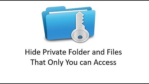 How to Hide Folders using Command Prompt | Hide Private Folder and Files | Secret Folder