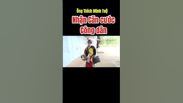 Ông Thích Minh Tuệ nhận căn cước công dân #viral #trending #thichminhtue