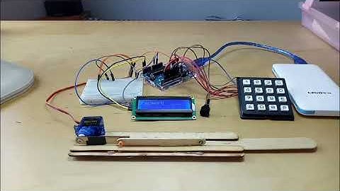 Arduino自製簡易密碼鎖-Kite jiang示範製作