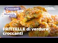 FRITTELLE di VERDURE CROCCANTI in padella: pochi ingredienti e buonissime!