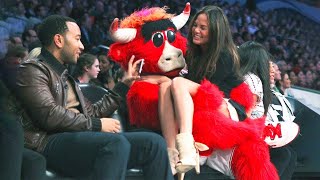 NBA FUNNY MASCOT MOMENTS