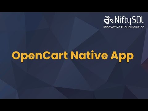 Native Opencart App for Mobile