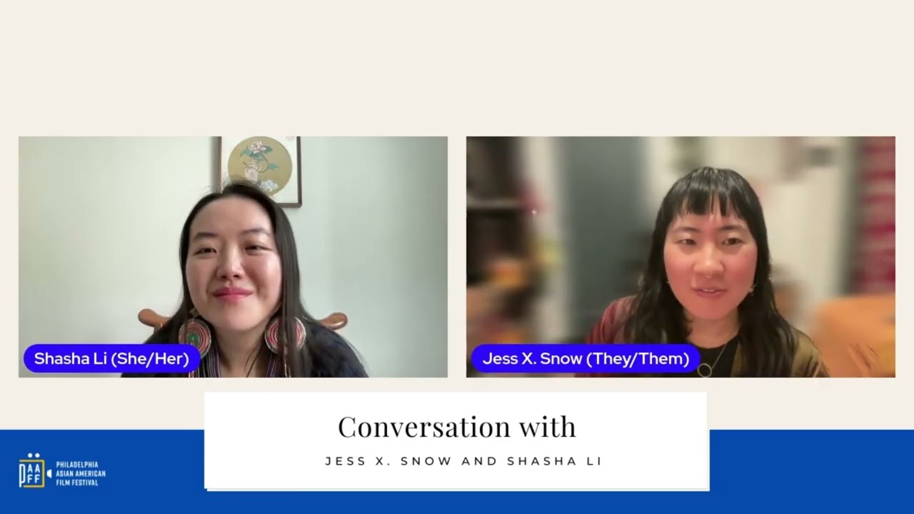 Jess X. Snow & Shasha Li: In Conversation