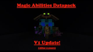 Minecraft Magic Abilities Datapack V1 Update Trailer