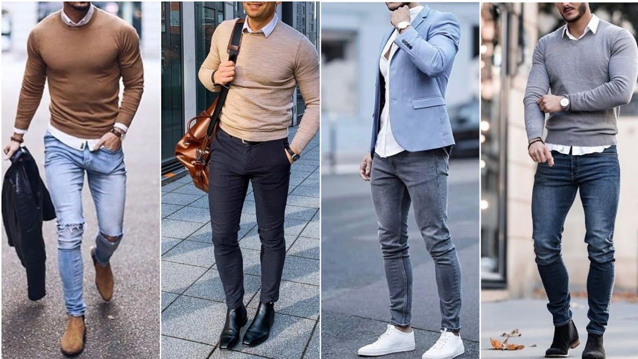 Shirt and Jeans Outfit Men's 2020 || Men's Casual Dressing Style || Men ...