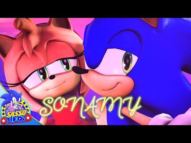 The Animator - Stitched SonAmy by GhastSonic