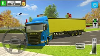 Kamyon Sürücüsü Simülatörü #2 || Delivery Truck Driver Simulator - Android Gameplay FHD screenshot 4