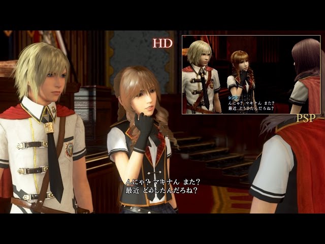 FINAL FANTASY 零式 HD』PSP/HD比較動画【改】 - YouTube