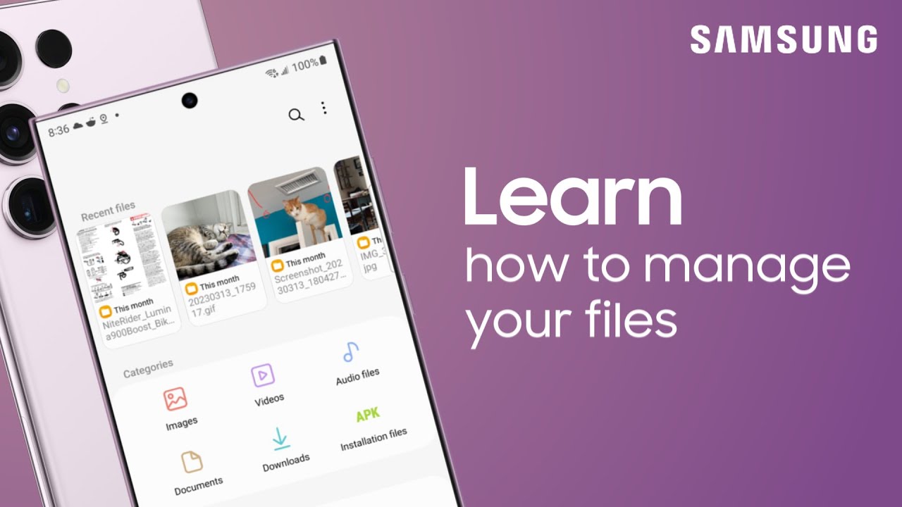 Organize All Your Galaxy Phone Or Tablet Files Easily With The My Files