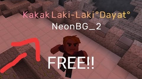 HOW TO GET FREE COLOR NAME IN BLOCKMAN GO!!