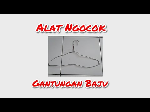  Cara  Membuat  Alat kocok Dari Gantungan  Baju  YouTube