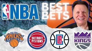 BEST Friday NBA Bets! Knicks vs Pistons | Clippers vs Kings