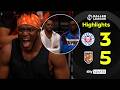 KSI goes WILD as Prime hit FIVE! 🍿 | Deportivo 3 vs 5 Prime FC | Baller League Highlights
