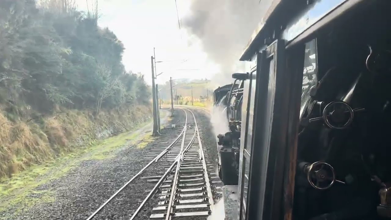 Ab608 & Ja1271 Fronz50 Utiku - Taihape  Jun 21st 2025.