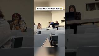 Ashton Hall morning routine in class 😂
