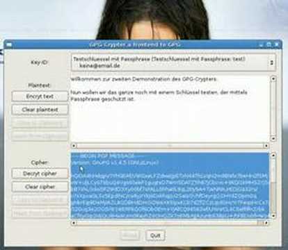 gpg-crypter demonstration