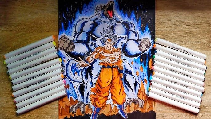 私はAashan on X: Goku Ultra Instinct Line Art Complete I hope the end result  of this looks good! :D Speed Drawing Video will also be uploaded soon (as  these days I am