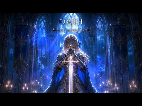 A Paladin Girl Swearing Upon Her Sword | Fantasy Sacred Song with Vocals for Sleep
