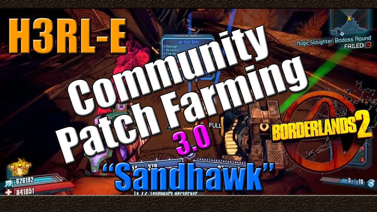 borderlands 2 community patch 3.0