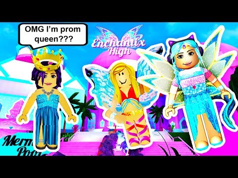 going to prom who will be prom queen roblox enchantix high