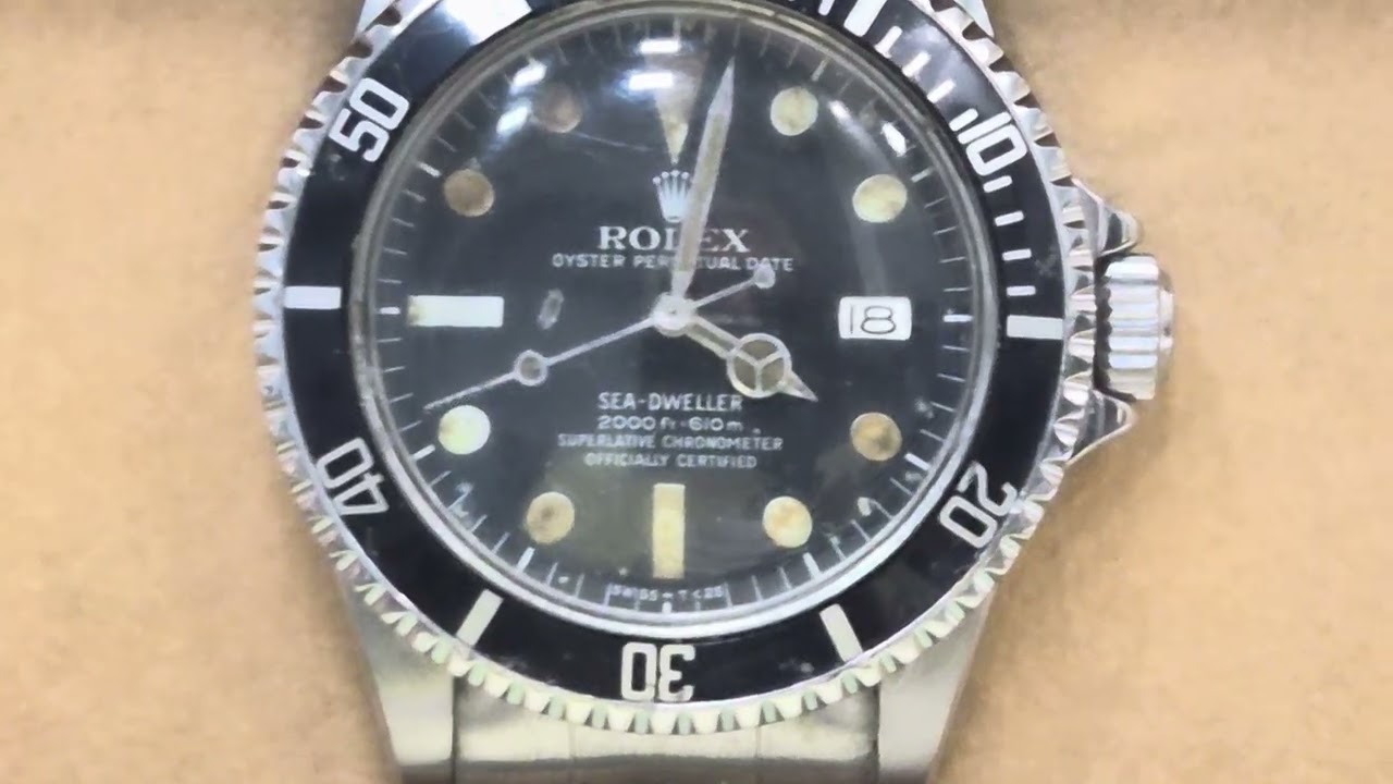 ROLEX Sea Dweller ref.1665 anno 1980 a solo 6.990 euro, PAZZIA!!!