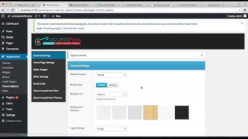 AccessPress Root - How To Change Website Layout, Upload Favicon, Upload Logo, Change Page layout