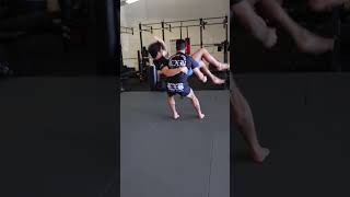 Inside wrist roll, Crash the back, Cut off their escape, and Back sweep #bjj