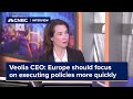 Europe &#39;should focus time and energy&#39; on executing policies more quickly, says Veolia CEO