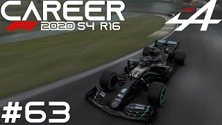 LAST RACE FOR HAMILTON! ANOTHER WET WEEKEND! F1 2020 Driver with Alpine Part 63