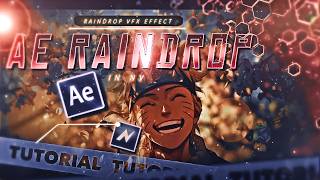 VFX Raindrop Effect AE in Mobile | NV Tutorial