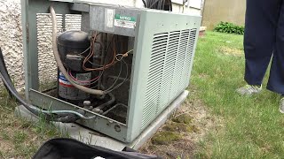 AIR CONDITIONING COMPRESSOR SHORTED TO GROUND