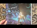 Unboxing anansi boys illustrated edition by neil gaiman  signed and slipcased special edition