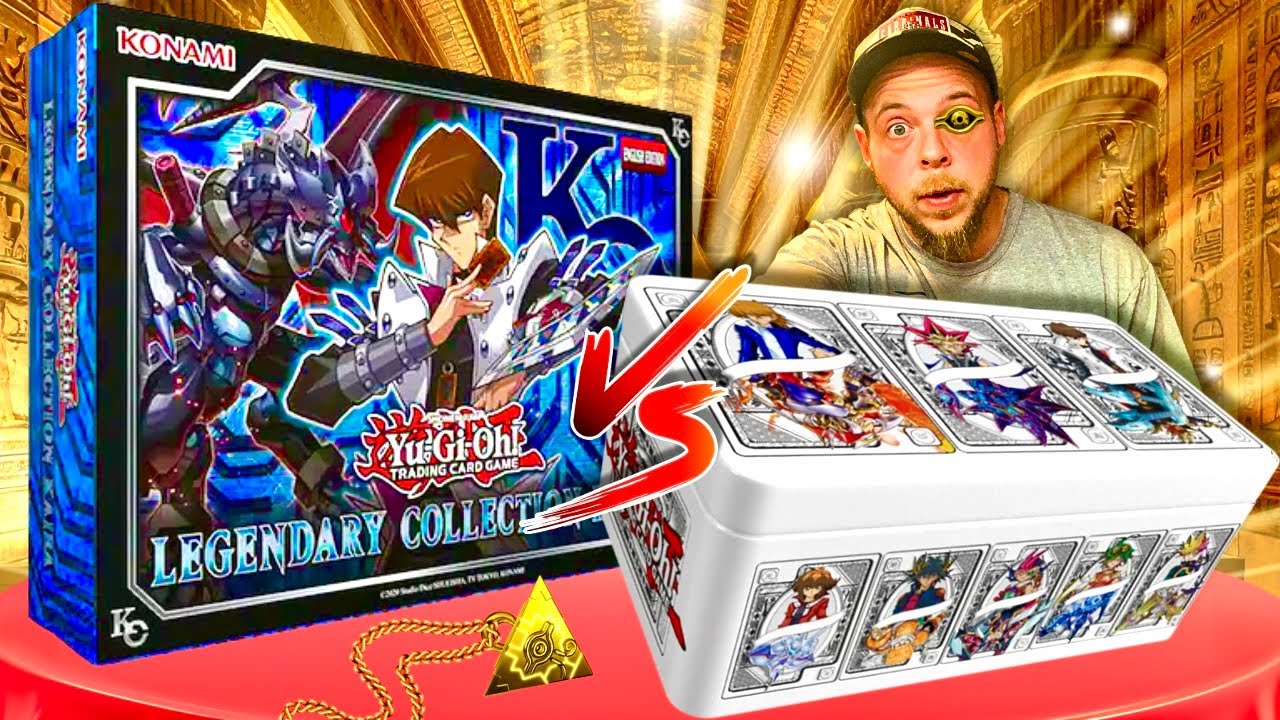 Opening Yu-Gi-Oh Legendary Collection Kaiba VS Yu-Gi-Oh 2025 Mega-Pack Tin!