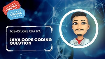 TCS-XPLORE IPA CPA OOPS CODING QUESTION 35 MARKS JAVA MOVIE