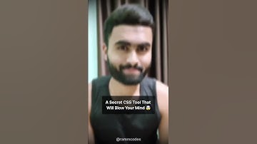 A Secret CSS Tool That Will Blow Your Mind 🤯🔥