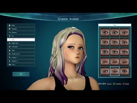 ALL FEMALE CHARACTER OPTIONS JUMP FORCE CUSTOMIZATION