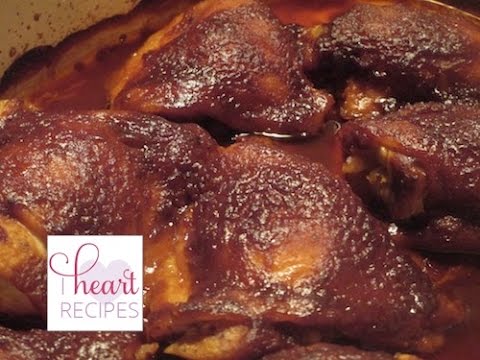 Oven Barbecue Chicken Recipe - I Heart Recipe