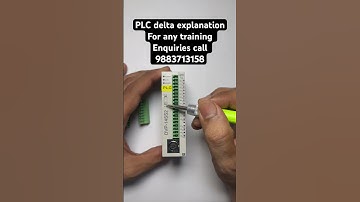 Plc training delta #electricalengineering #plctraining #deltaplc #electricalwiring #automation #plc